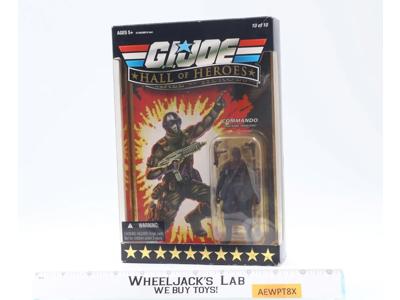 Snake Eyes Commando 10 of 10 G.I. Joe Hall of Heroes 2008 Hasbro NEW SEALED