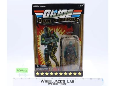 Beachhead Ranger G.I. Joe Hall of Heroes 2008 Hasbro NEW SEALED MOSC 5/10