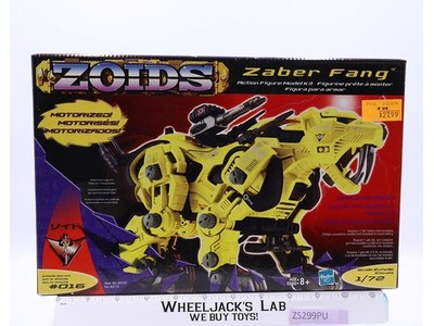 #016 Zaber Fang Zoids 2001 Hasbro Action Figure Model Kit NEW SEALED