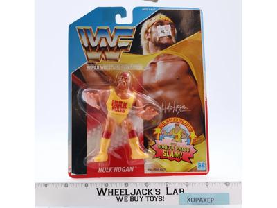 Hulk Hogan Gorilla Press Slam WWF Wrestling 1990 Hasbro Vintage Figure MOSC