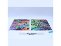 Lot of 2 He-Man Masters of the Universe MOTU Frame-Tray Puzzle 1984 Golden