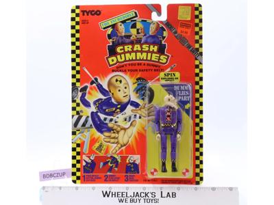 Spin The Incredible Crash Dummies 1991 Tyco Action Figure NEW MOSC SEALED