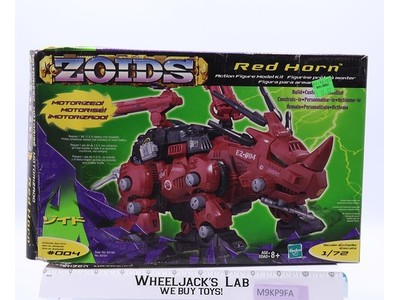 #004 Red Horn Zoids 2001 Hasbro Action Figure Model Kit NEW SEALED
