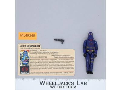 Cobra Commander V2 MAIL AWAY 100% Complete G.I. Joe 1984 Hasbro Vintage Figure