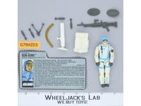 Sub-Zero V1 100% Complete G.I. Joe 1990 Hasbro Vintage Action Figure