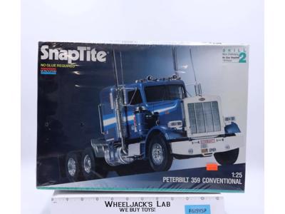 #1504 Peterbilt 359 Conventional SnapTite 1991 Monogram 1:25 Model Kit SEALED