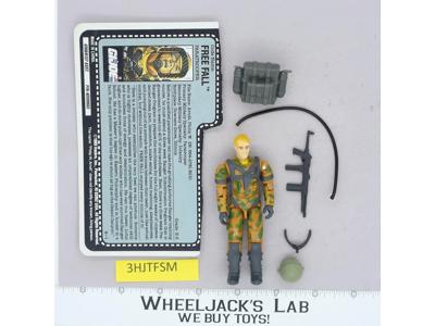 Freefall V1 100% Complete G.I. Joe 1990 Hasbro Vintage Action Figure