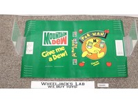 Pac-Man "Give Me A Dew" Mountain Dew 1980 Pepsico Midway Book Cover Vintage