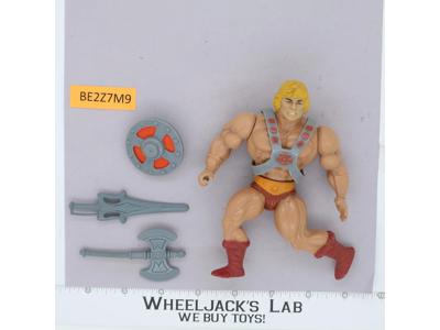 He-Man 100% Complete He-Man Masters of the Universe MOTU 1982 Mattel Vintage