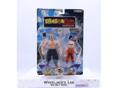 General Blue & Krillin Dragon Ball Series 1 2003 Jakks Pacific Figure NEW SEALED