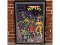 Teenage Mutant Ninja Turtles TMNT #2 Poster 31" X 21" 1988 Mirage Studios