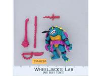 Slash PURPLE BELT YELLOW LETTER S 100% Complete Teenage Mutant Ninja Turtle TMNT
