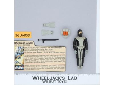 Torpedo V1 100% Complete G.I. Joe 1983 Hasbro Vintage Action Figure