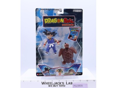 Goku & Sea Turtle Dragon Ball Series 1 2003 Jakks Pacific Figures NEW SEALED