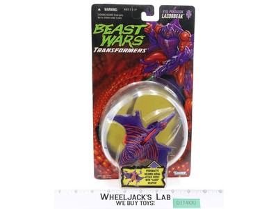 Lazorbeak W/Card & Bubble Transformers Beast Wars 1996 Hasbro Action Figure