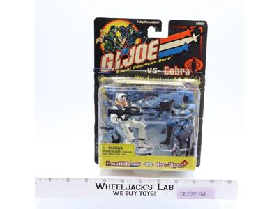 Frostbite vs Neo-Viper GI Joe vs Cobra 2001 Hasbro Action Figure NEW MOC