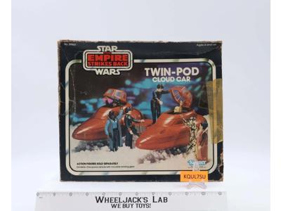 Twin Pod Cloud Car 100% Complete W/Box Star Wars ESB 1980 Kenner Figure Vehicle