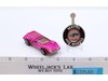 Tri-Baby HOT PINK 1969 1970 Redline Hot Wheels Mattel Vintage Redline W/ BUTTON