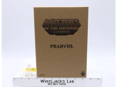 Prahvus w/ Mailer MOSC NEW He-Man Classics MOTUC 2015 Mattel Action Figure