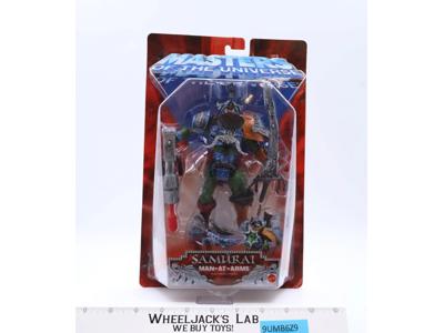 Samurai Man-At-Arms 200X Masters Of The Universe MOTU 2002 Mattel NEW SEALED