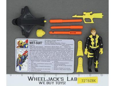 Wet-Suit V3 100% Complete G.I. Joe 1992 Hasbro Vintage Action Figure