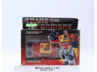 Blaster 100% Complete W/Box Insert 1985 Vintage G1 Transformers Figure