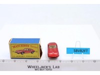 'E' Type Jaguar Matchbox Series No. 32 RED Lesney 1960's Made In England