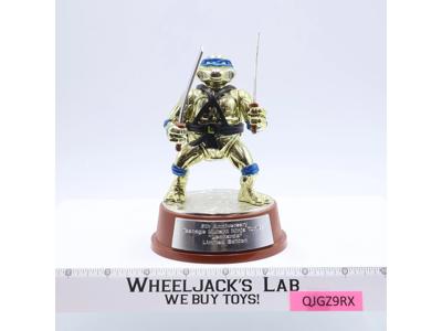Leonardo Gold 5th Anniversary Limited Edition Bank TMNT 1992 Playmates Vlintage