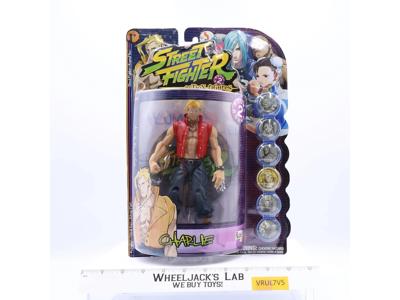 Charlie 8" Round 2 Street Fighter Alpha 3 Player 2 Resaurus CAPCOM 2000 NEW
