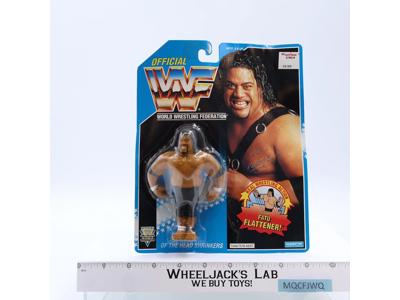 Fatu of the Head Shrinkers WWF Wrestling 1993 Hasbro Action Figure NEW SEALED