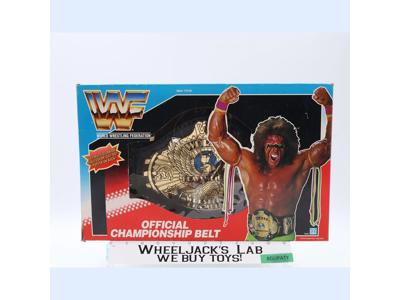 Ultimate Warrior WWF Wrestling Official Championship Belt 1990 Hasbro Vintage