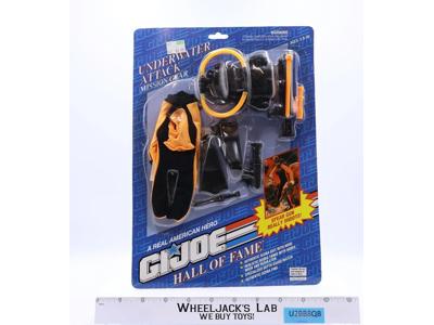 Underwater Attack Mission Gear GI Joe Hall of Fame 12" 1992 Hasbro NEW MOSC