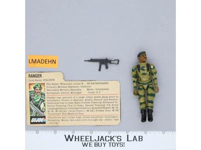 Stalker V1 Straight Arm 100% Complete G.I. Joe 1983 Hasbro Vintage Action Figure
