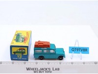 Safari Land Rover Matchbox Series 12 W/ Original Box Lesney 1960's England