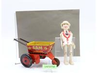 Sam the Gardener Vintage 1940s/50s Wind Up Tin Litho Toy Marx