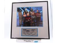 Cast of Star Trek Next Generation Signed AUTOGRAPHED Sirtis Stewart Stiner Dorn