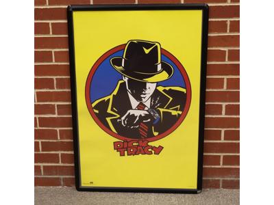 Dick Tracy #2 Poster 35" X 23" #1728 Walt Disney Company Yellow