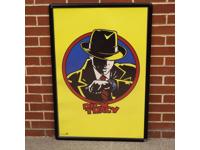 Dick Tracy #2 Poster 35" X 23" #1728 Walt Disney Company Yellow