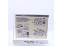 Cobra IMP 1988 ORIGINAL Instructions Blueprints G.I. Joe Hasbro Action Figure