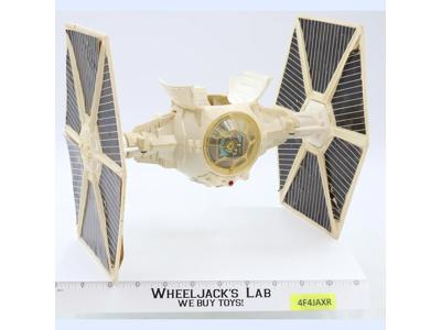 Imperial Tie Fighter WHITE 100% Complete Star Wars 1978 Vintage Kenner Vehicle