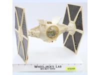 Imperial Tie Fighter WHITE 100% Complete Star Wars 1978 Vintage Kenner Vehicle