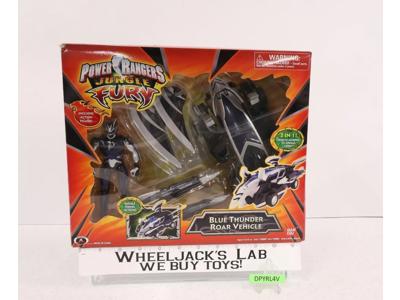 Blue Thunder Roar Vehicle Complete Power Rangers Jungle Fury 2008 Bandai