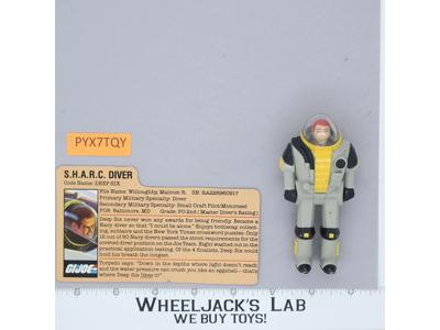 Deep Six V1 G.I. Joe 1984 Hasbro Vintage Action Figure