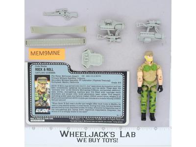 Rock & Roll V2 100% Complete 1989 G.I. Joe Hasbro Vintage Action Figure