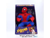 Spiderman Poseable Supersize Super Heroes W/ Box Marvel 1994 Toybiz Vintage NIB