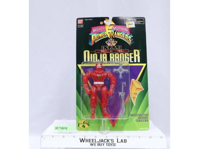 Mighty Morphin RED Ninja Ranger Power Rangers 1995 Bandai NEW MOSC #2472