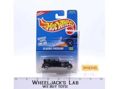 Classic Packard #625 BLACK Hot Wheels Die Cast 1996 Mattel MOSC NEW