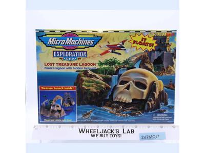 Lost Treasure Lagoon Micro Machines Exploration Sea 1996 Galoob NEW MIB Sealed