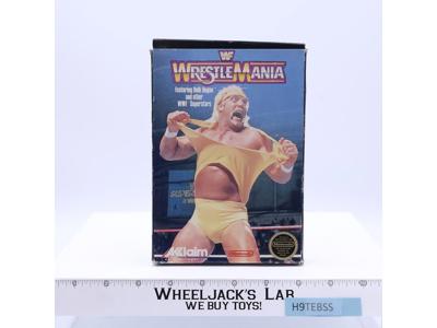 WWF Wrestle Mania Nintendo NES 1988 Acclaim W/ Box & Instructions