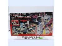 Metroplex W/BOX & INSERT 100% Complete 1985 Vintage G1 Transformers Figure